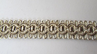 Farbe Elfenbein/Taupe, Polstergeflecht ''Grampian Stone'' 18 mm (Meterware)