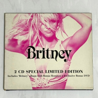 未開封見本盤 Britney spears 限定盤2セット Britney Spears 2002 S/T Album Taiwan 4th Special Ltd Edition Box