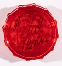 Val Venis Signed Plastic Herb Grinder BAS COA WWE CMLL WWC Steele NJPW Autograph