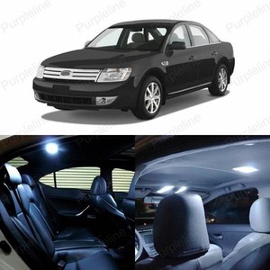 8 X White Led Interior Light Package For 2008 2009 Ford Taurus