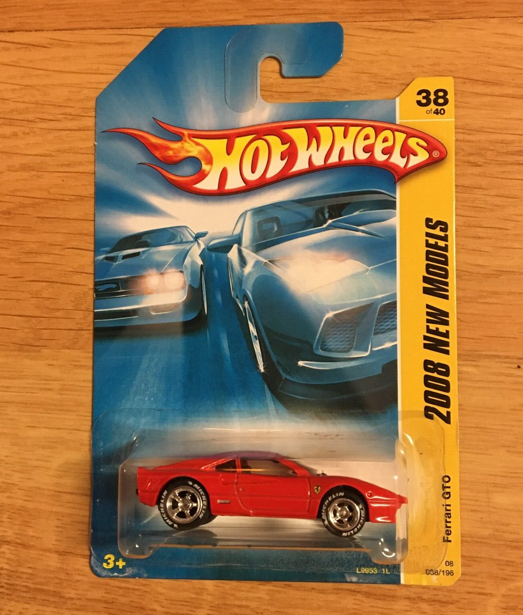 Hot Wheels 38/40 New Models Ferrari GTO Red CUSTOM Super Real