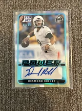 2021 Pro Set Power Football RC Rookie Auto /99 Desmond Ridder