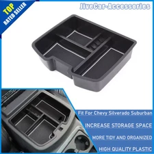 Armrest Storage Box Organizer Tray Case For Silverado Suurban Tahoe SIERRA 07-13