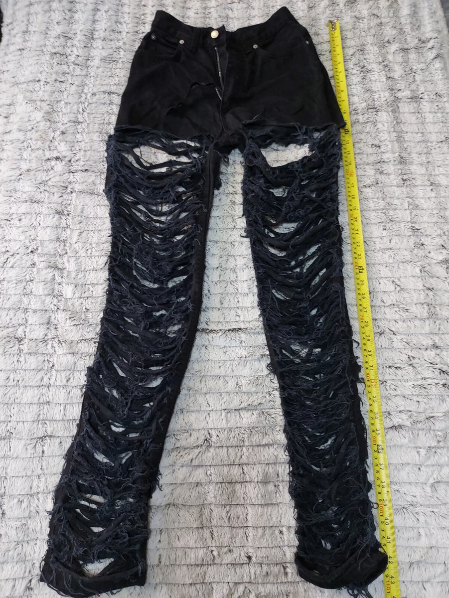 Fringe hotsell leg jeans
