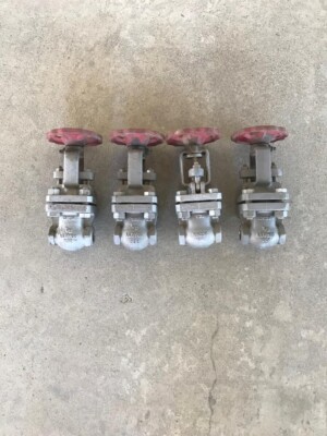 ALOYCO 800# GATE VALVE 1/2'' THREADED STAINLESS STEEL NEW