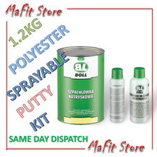 POLYESTER SPRAY FILLER PUTTY 1.2kg HARDENER (ALTERNATIVE TO UPOL REFACE , NOVOL