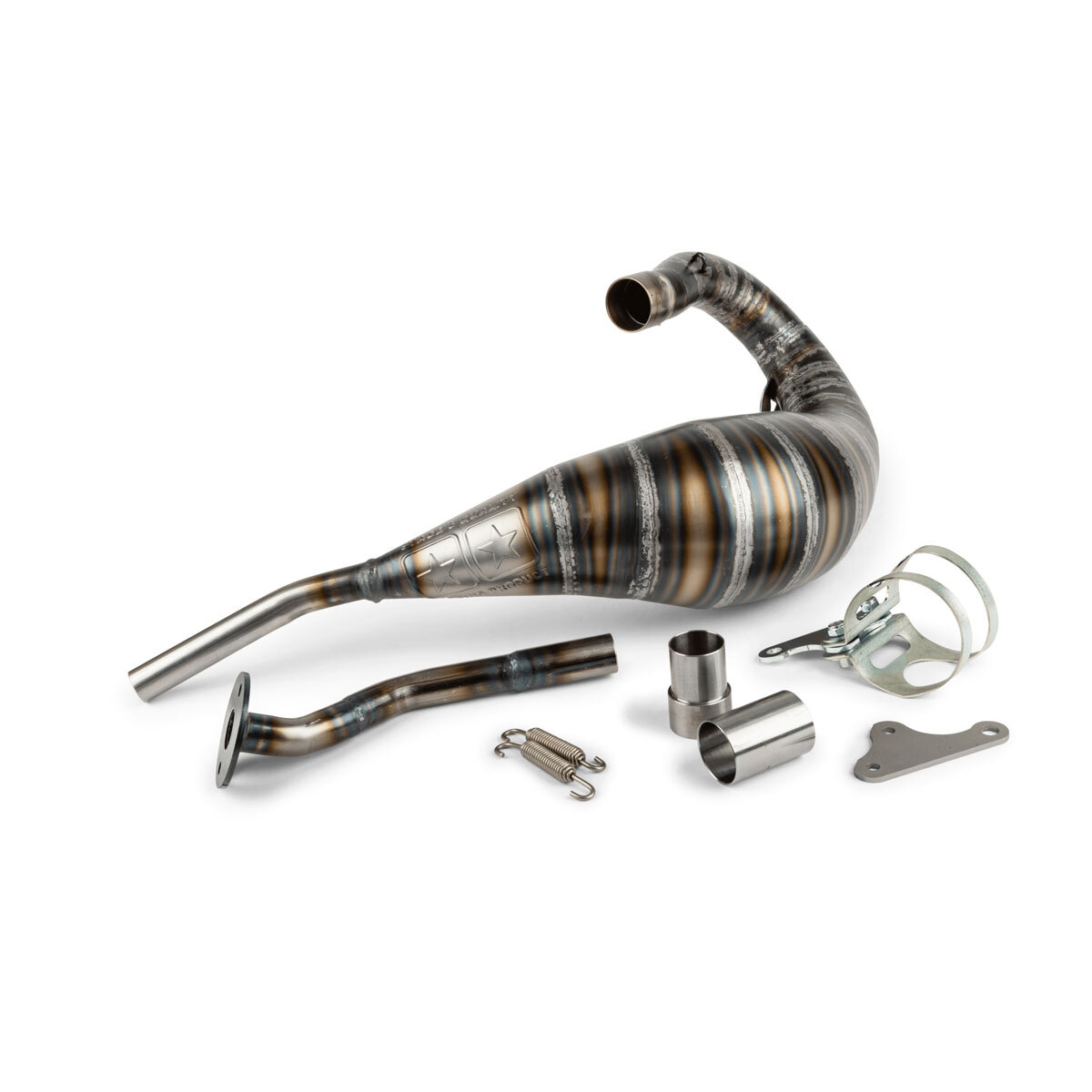 Stage6 80 90 CC Exhaust No Silencer Malaguti 50 XTM 2008-2011