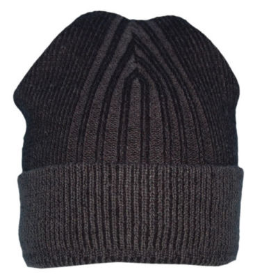 Cool4 Winter Beanie Black Charcoal Winter Hat Roll Cap Unisex WM01