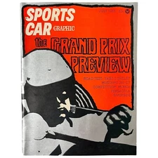 Vintage Sports Car Graphic Jul 1965 The Grand Prix Preview Shelby Mustang Auto 