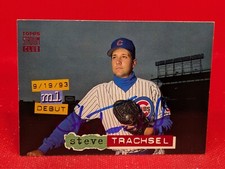 AUTOGRAPH on card: Steve Trachsel 1994 Stadium Club #62