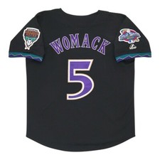 Tony Womack Arizona Diamondbacks 2001 World Series Men's Alt Black Jersey
