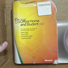 Microsoft Office Home  Student 2007