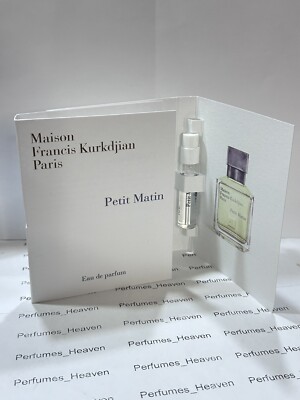 2x Maison Francis Kurkdjian PETIT MATIN EDP Sample Spray