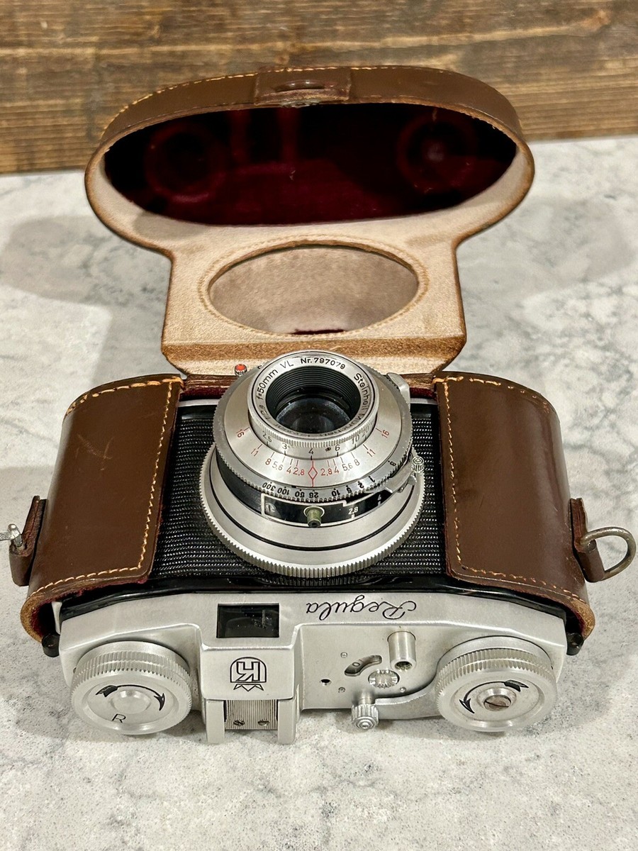 King Regula I-P 35mm Film Camera Steinheil Cassar 1:2.8 f
