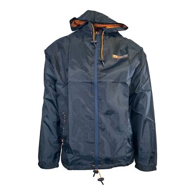 Canadian Peak Men's Navy Jacket 1983 Butaneak Wind Rain Breaker (S05)