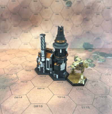 HexForge: Black Ops   [Astrocom Tower]6mm Terrain by Resinant Miniatures