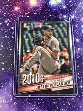 2020 Topps Series 2 Decades Best Black #DB-91 Justin Verlander /299