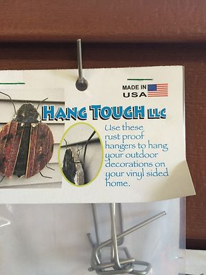 #ad #ad Hang ToughLLC. Vinyl Siding Hanger Hook. Uses existing drip holes. $7.95