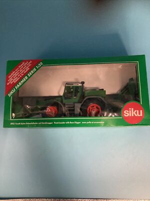 Siku Front Loader with Rear Digger Tractor New