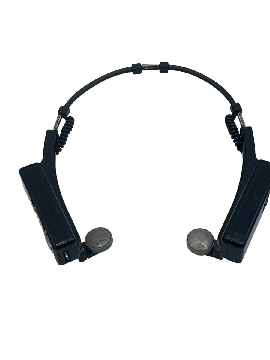 Vintage Toshiba RP-2030 Compact Folding AM FM Stereo Headphones