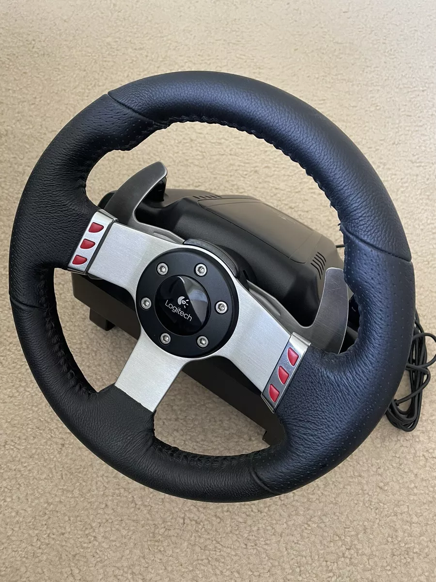 Logitech G27 PC Playstation Force Feedback Racing Steering Wheel Simulator  Brand New