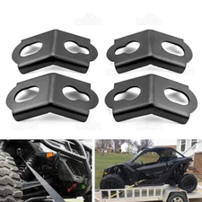 Front & Rear Steel Tie Down Hooks Attach Point For Can Am Maverick X3 MAX RR DS