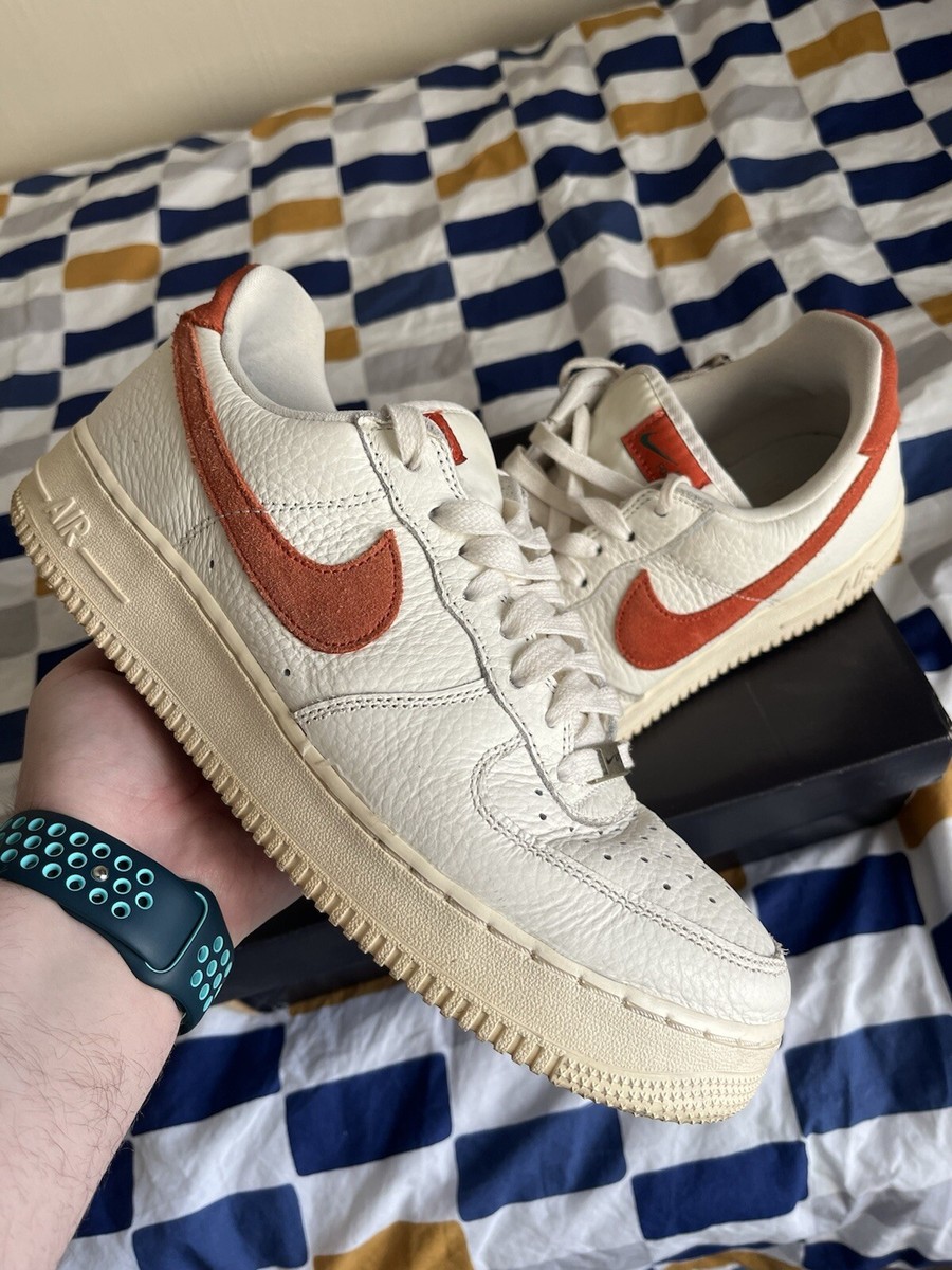 UK Size Nike Air Force Craft Mantra Orange Trainers Shoes