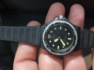 Rare Casio MW-82 Module 705 Vintage Digital Wrist Watch 90s  display picture 3