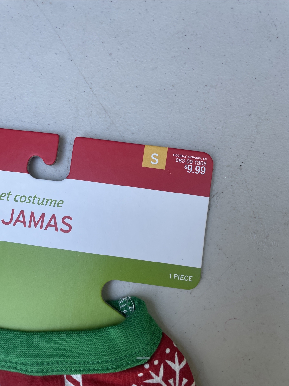 Target Dog Christmas Pajamas Pet Red Candy Canes SnowFlakes Strecthy