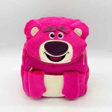 Loungefly Disney Pixar Toy Story Lotso Plush Pink Bear Mini Backpack Scented New