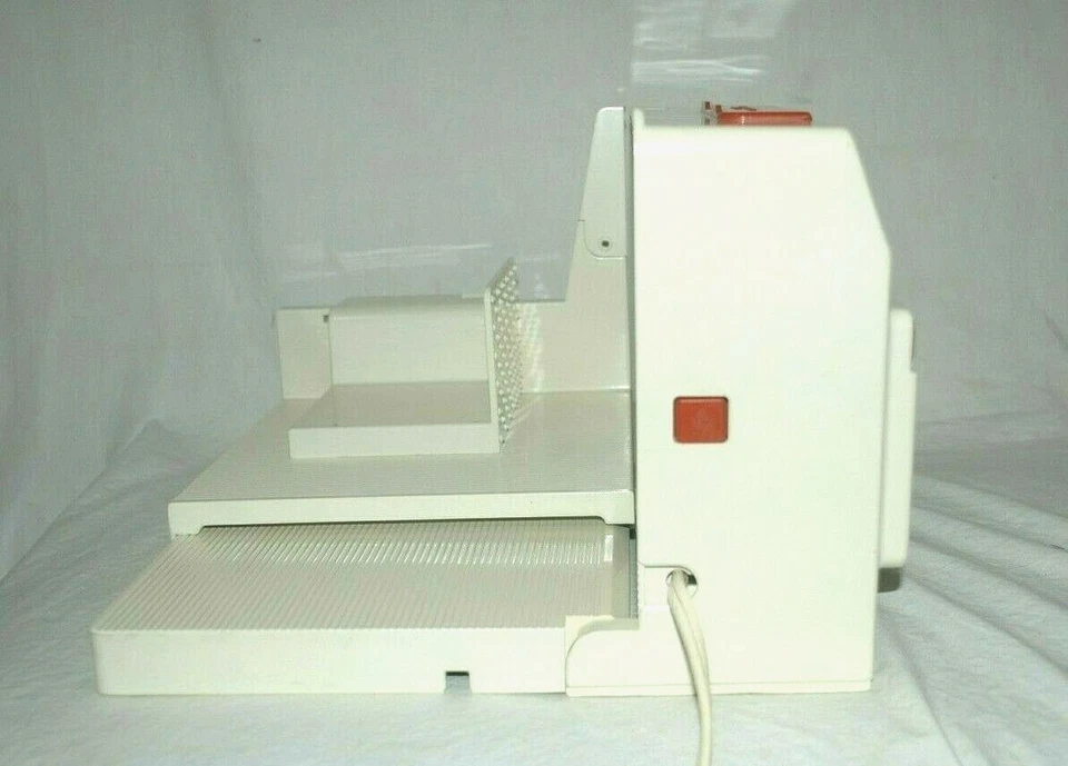 Waring 11FS10 Cortadora Fina Hoja de Acero Inoxidable Cortadora Eléctrica Nueva De Colección Foto 4 de 4