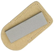 Eze-Lap Pocket Diamond Sharpener Fine Grit Leather Storage Pouch MADE IN USA