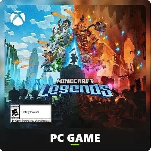 Minecraft Legends Standard Edition (PC) / RTS Game / Microsoft® Windows 10 & 11