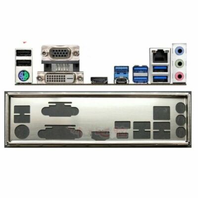 I/O IO Shield For ASRock B450M PRO4 Backplate Blend Bracket Panel Back ...