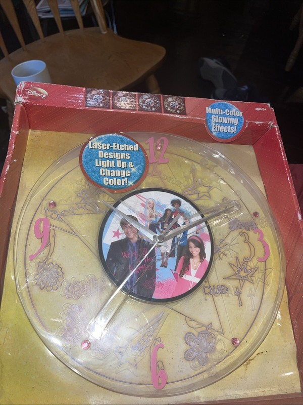 Disney High School Musical Light Up Wall Clock