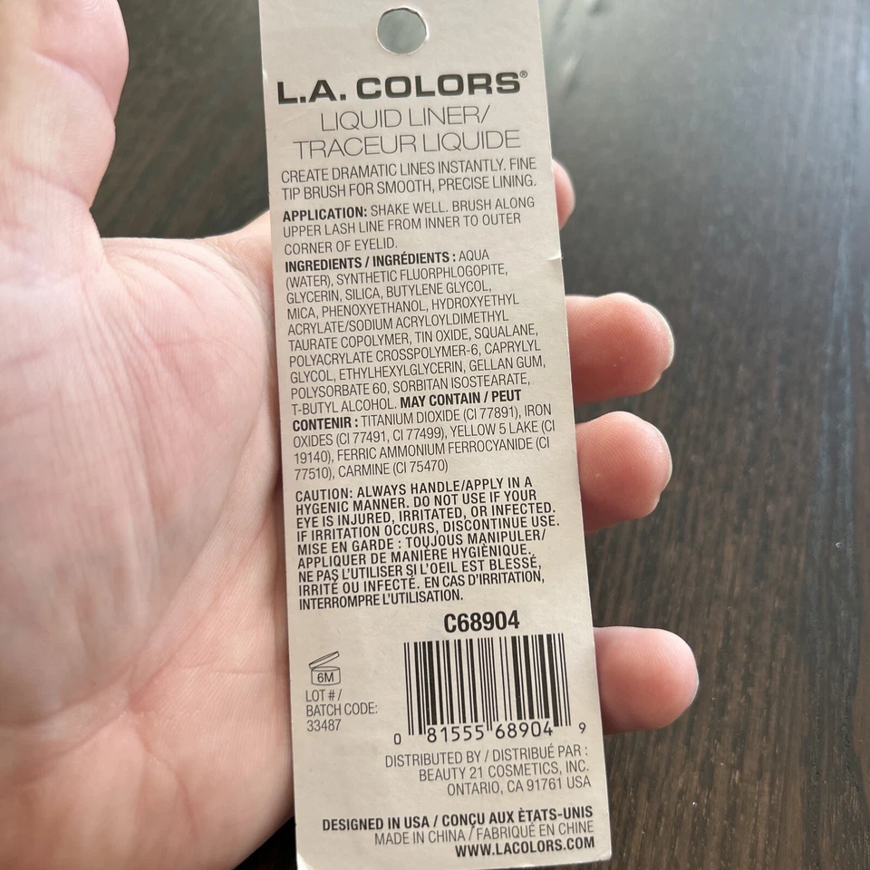 L.A. Colors Metallic Liquid Liner Metallic Rose Gold - Image 3 of 3