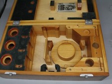 Carl Zeiss Jena Mikroskop Universaltisch Truhe