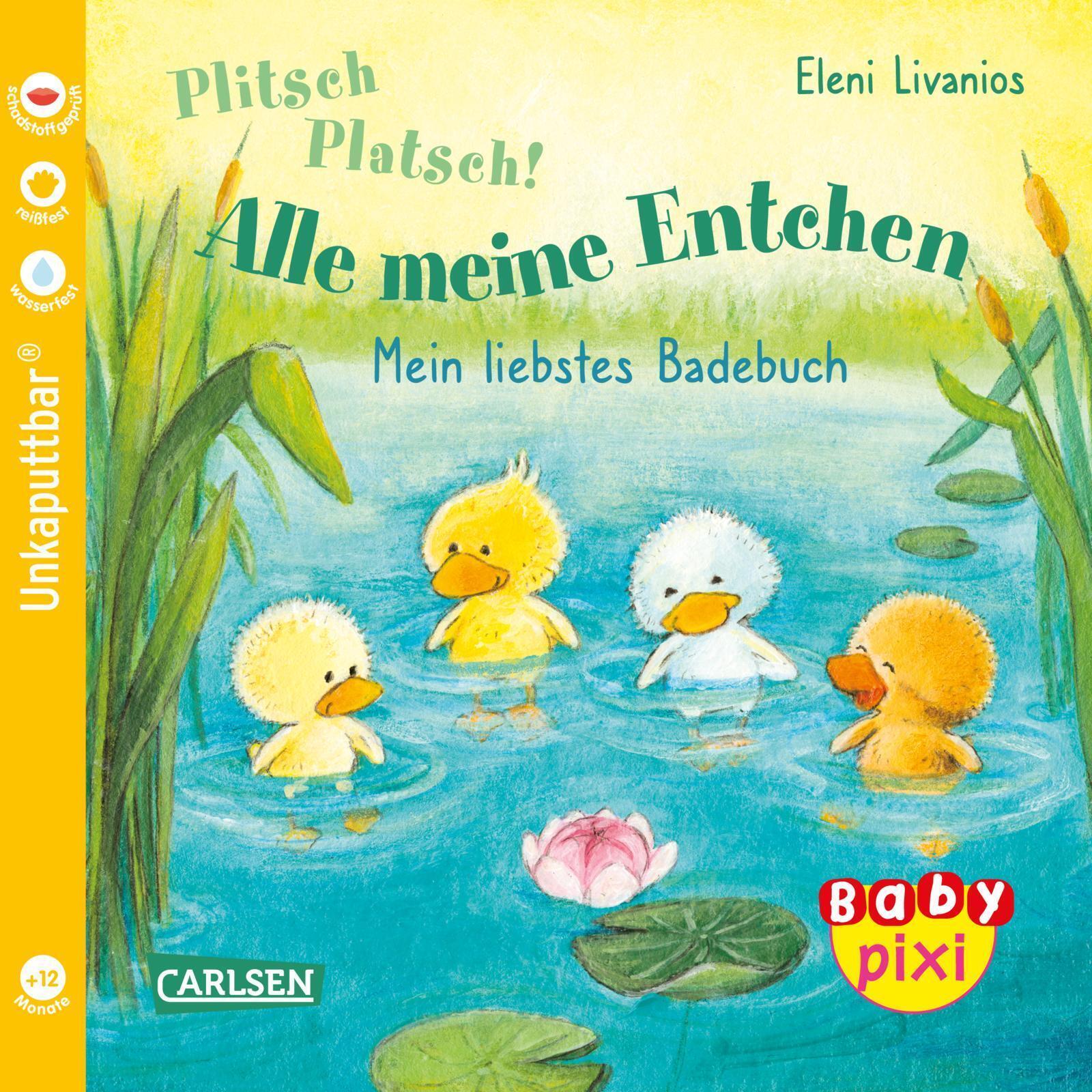 Thumbnail - Baby Pixi (unkaputtbar) 105: Ve 5 Plitsch, Platsch Alle Meine Entchen