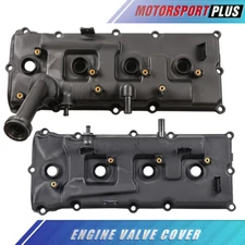 Left & Right Engine Valve Cover w/ Gaskets For Nissan Armada Titan Infiniti QX56
