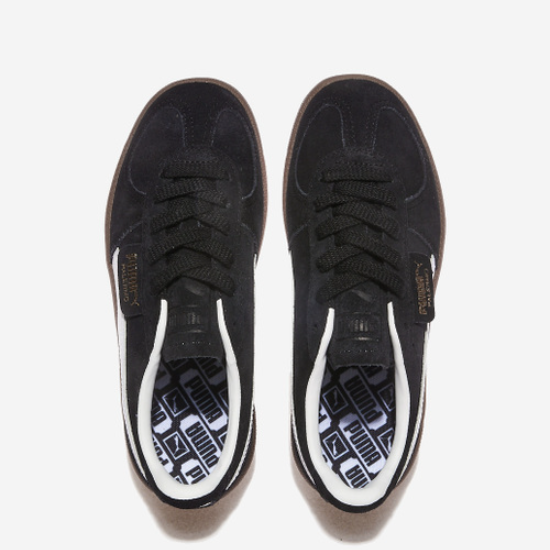 ◆PUMA◆ Palermo Black White 39646310 396463-10 Puma Palermo 'Black White Gum' 396463-10