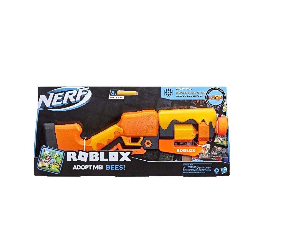  Nerf Roblox Adopt Me: Bees Lever Action Blaster, 8