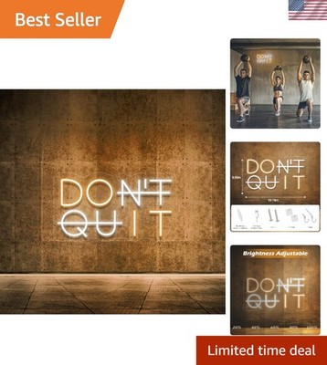 Don't Quit LED Neon Sign for Wall Decor, DO IT Neon Lights Party Decorations,...