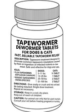 Dog Health Care- Tapeworm Killer 4 Dogs  Puppies5 to 20lbs - ONE DOSE does it 