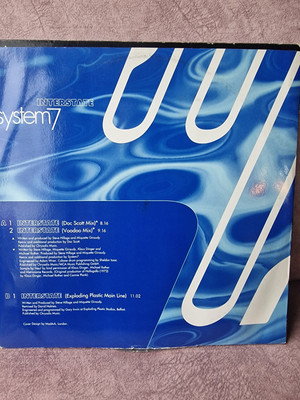 Interstate - System7 12'' Single Vinyl Record (UK, 1996, Techno)
