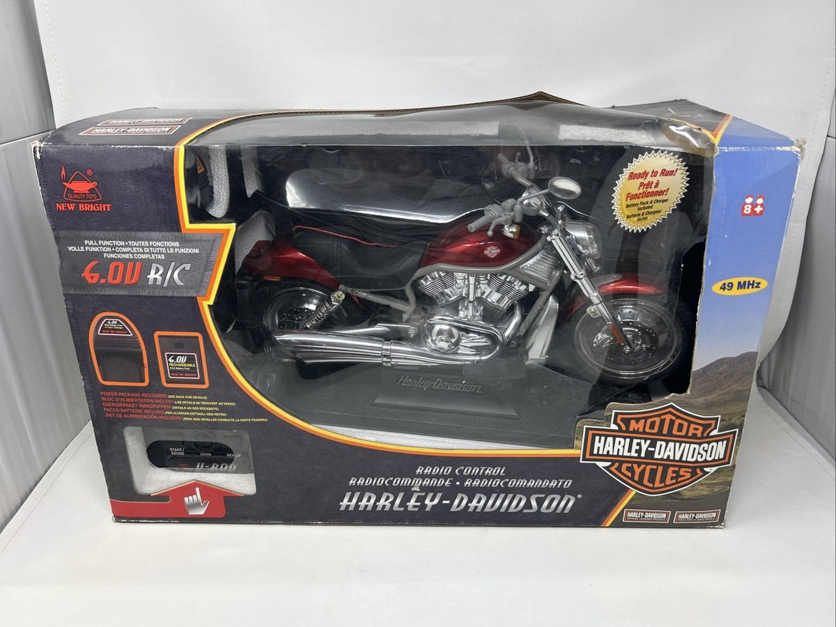 Harley-Davidson ラジコン NEW BRIGHT HARLEY DAVIDSON R/C 9.6 V MOTORCYCLE 2003 NEW 24