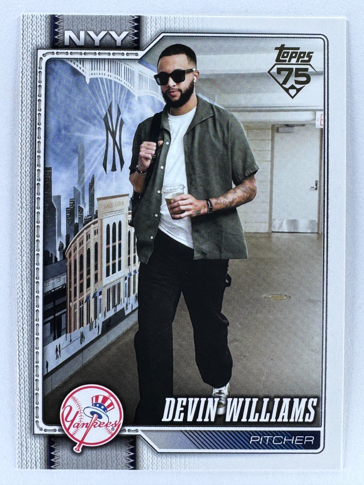 DEVIN WILLIAMS 2026 Topps #239 GOLDEN MIRROR SSP New York