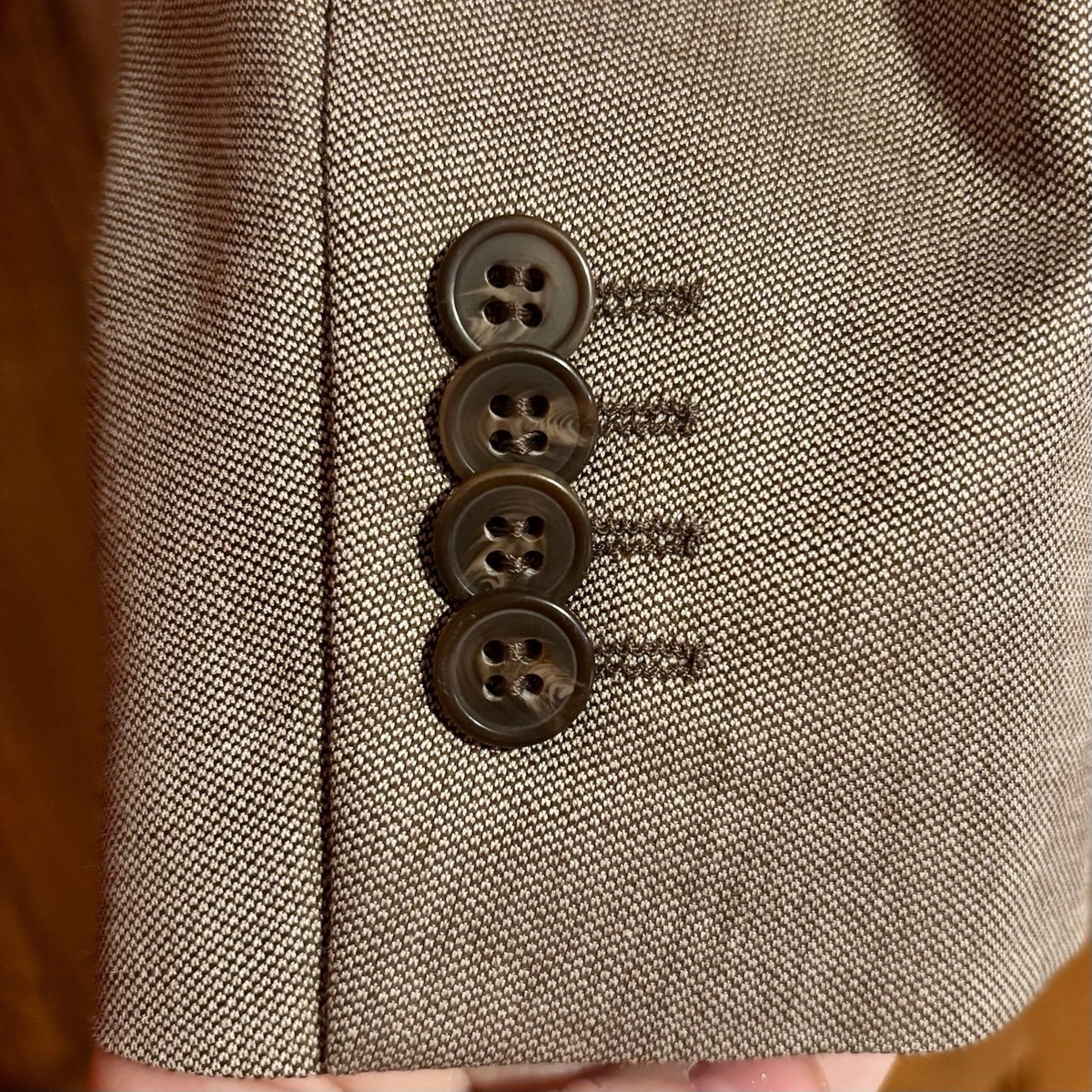 Ermenegildo Zegna City Jacket Sport Coat Men's Size 56R Tan Ermenegildo Zegna City Jacket Sport Coat Men's Size 56R Tan