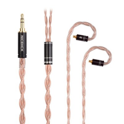 NICEHCK GCT5 - 5N OCC - HiFi Upgrade Earphone/IEM Audio Cable, 3.5mm MMCX -  New