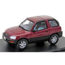 Hi-Story 1/43 Toyota Rav4 J 1994 Wine Red Mica Hs306Re