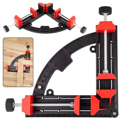 90° Right Angle Clamp Adjustable Multi Angle Corner Clamp for Cabinet Wood Frame